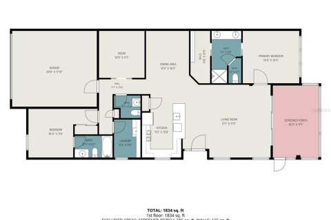 Villa ou maison à vendre à Palmetto, Floride: 2 chambres, 146.97 m2 № 2121451 - photo 26