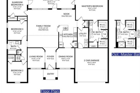 House in Ocala, Florida 4 bedrooms, 199.83 sq.m. № 1274878 - photo 2