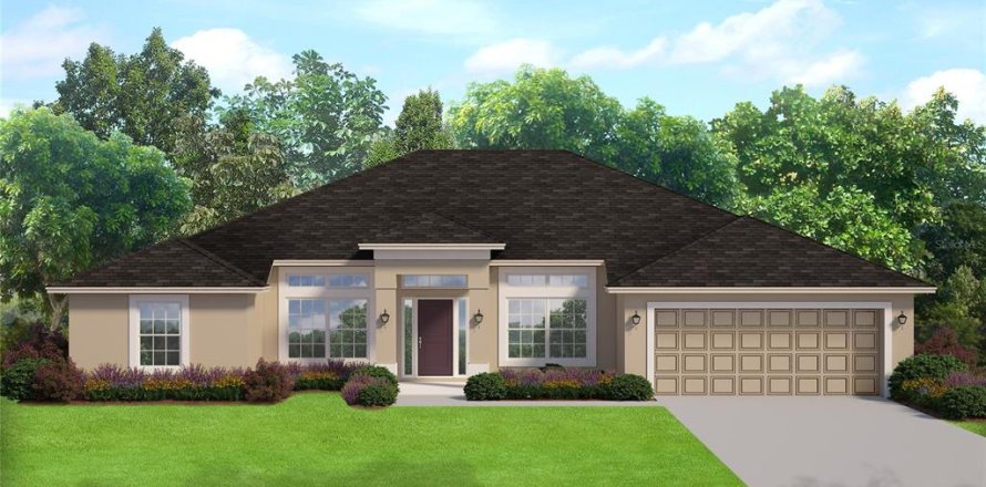 House in Ocala, Florida 4 bedrooms, 199.83 sq.m. № 1274878