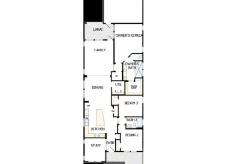 House floor plan «House», 3 bedrooms in Seabrook Village 40’ Rear Entry