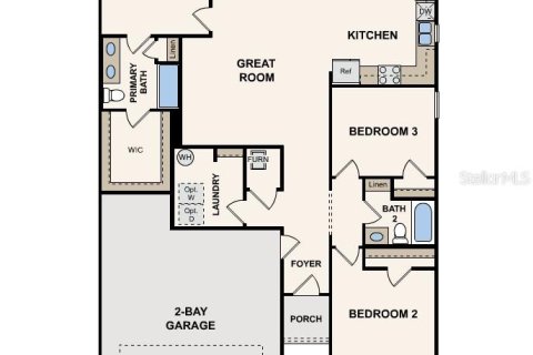 House in Palm Coast, Florida 3 bedrooms, 131.55 sq.m. № 1404823 - photo 19