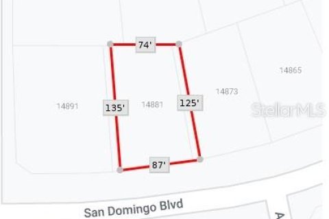 Land in Port Charlotte, Florida № 2164104