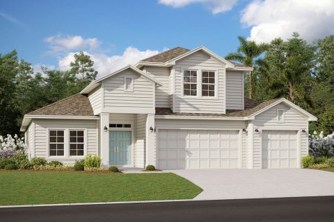 House in Beacon Lake by Dream Finder Homes in Saint Augustine, Florida 4 bedrooms, 305 sq.m. № 453627 - photo 1