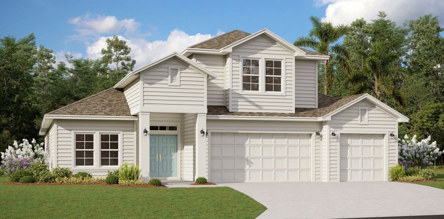 House in Beacon Lake by Dream Finder Homes in Saint Augustine, Florida 4 bedrooms, 305 sq.m. № 453627