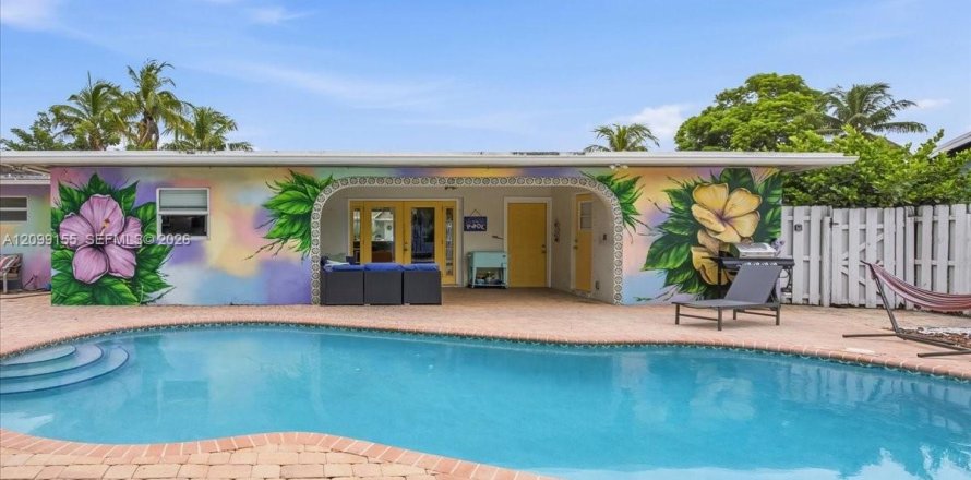 Villa ou maison à Fort Lauderdale, Floride 3 chambres, 128.86 m2 № 2404108