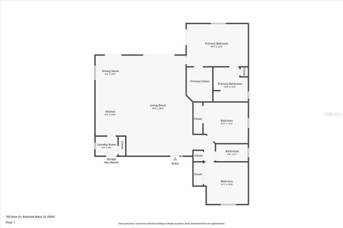 House in Rotonda, Florida 3 bedrooms, 169.08 sq.m. № 1866805 - photo 6