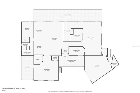Casa en venta en Tampa, Florida, 3 dormitorios, 243.87 m2 № 2386167 - foto 7
