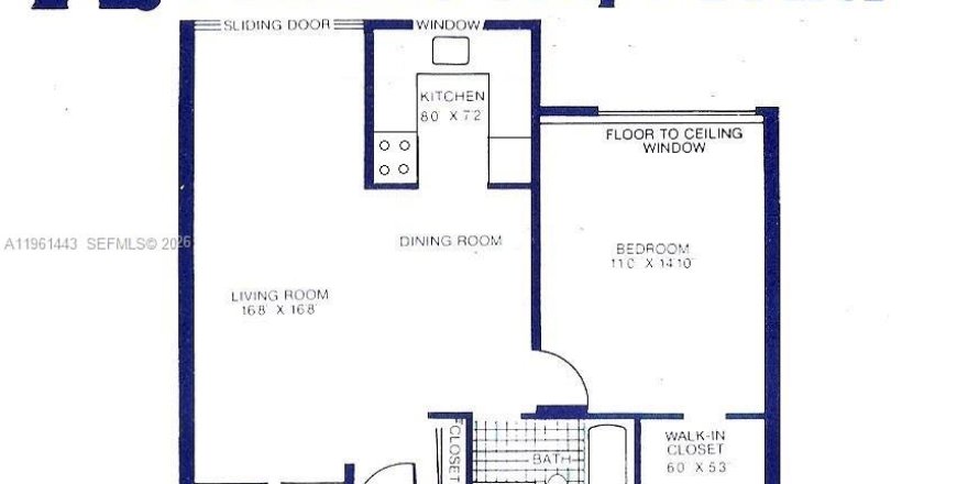 Condominio en Sunny Isles Beach, Florida, 1 dormitorio  № 2031630