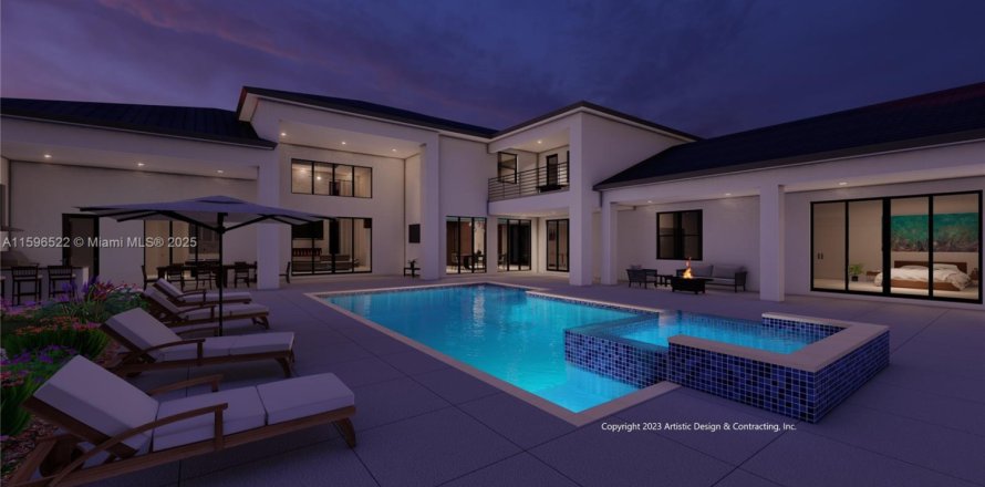 House in Davie, Florida 7 bedrooms, 656.26 sq.m. № 2026516