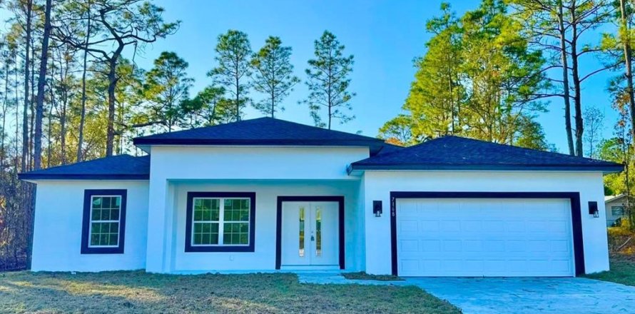 House in Citrus Springs, Florida 3 bedrooms, 142.05 sq.m. № 1535444