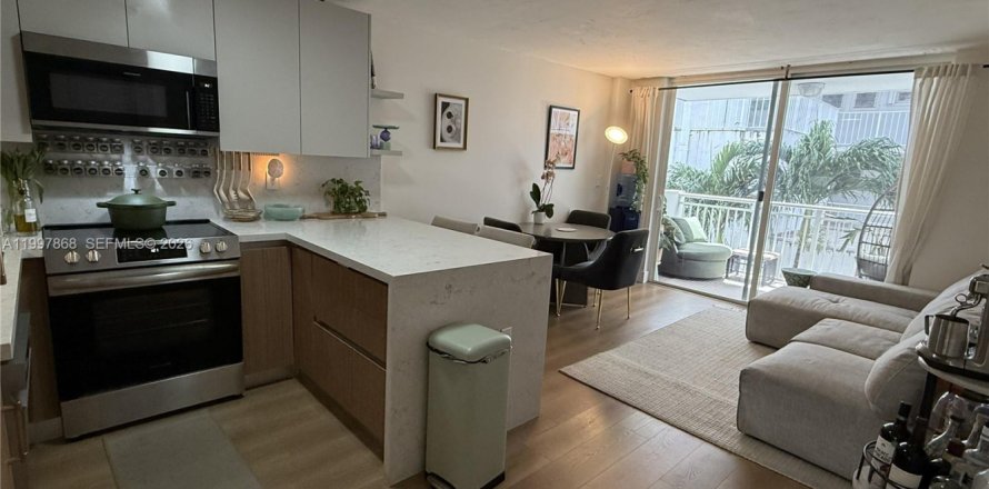 Кондоминиум с 2 спальнями в Майами-Бич, Флорида № 2060311