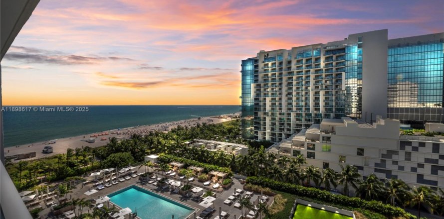 Кондоминиум с 1 спальней в Майами-Бич, Флорида № 1969620