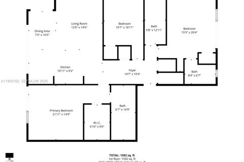 Снять в аренду кондоминиум в Бей-Харбор-Айлендс, Флорида 3 спальни, 161.56м2, № 2005767 - фото 6