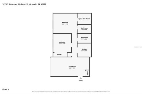 Copropriété à vendre à Orlando, Floride: 2 chambres, 76.92 m2 № 2388739 - photo 30