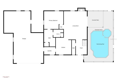 House in Holiday, Florida 3 bedrooms, 233.18 sq.m. № 1898941 - photo 3