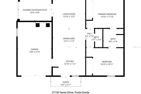 House in Punta Gorda, Florida 2 bedrooms, 86.4 sq.m. № 2115837 - photo 30