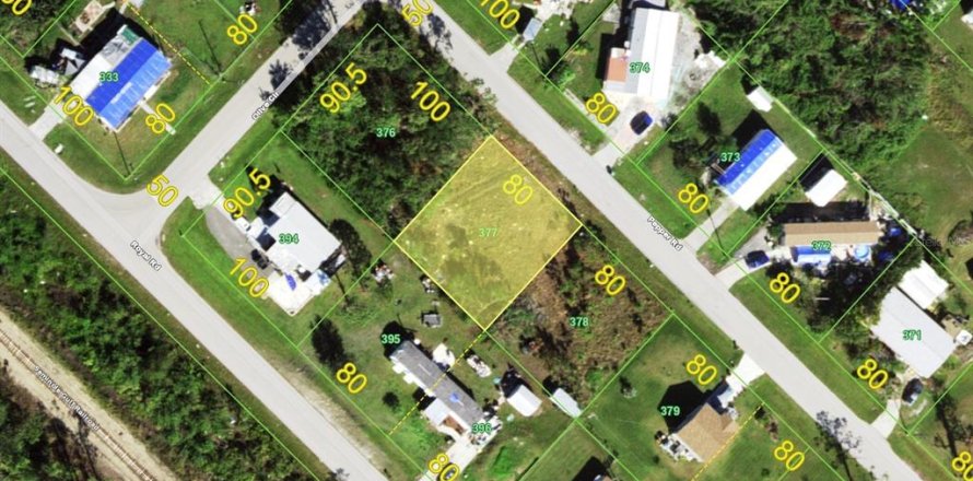 Terreno en Punta Gorda, Florida № 2161424