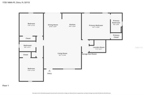 House in Citra, Florida 3 bedrooms, 133.13 sq.m. № 2113209 - photo 26