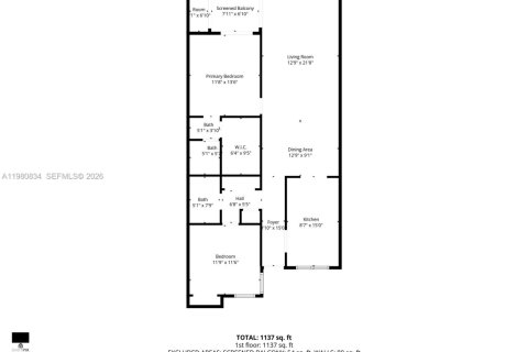Купить кондоминиум в Лейк-Уорт, Флорида 2 спальни, 110.18м2, № 2043499 - фото 4
