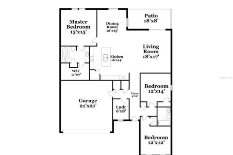 Casa en alquiler en Haines City, Florida, 3 dormitorios, 157.56 m2 № 1677312 - foto 2