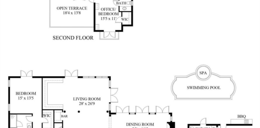 Casa en Jupiter Island, Florida 5 dormitorios, 336.77 m2 № 1118152