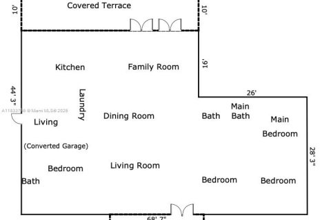 House in Miami, Florida 4 bedrooms, 184.69 sq.m. № 1818432 - photo 16