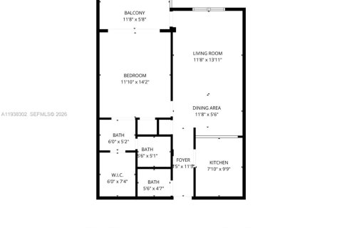 Condo in North Miami, Florida, 1 bedroom  № 1995981 - photo 27