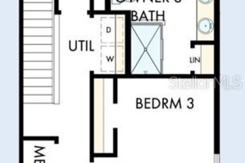 Купить таунхаус в Дейтона-Бич, Флорида 7 комнат, 150.41м2, № 2209560 - фото 4