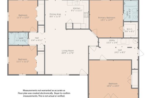 House in Belleview, Florida 4 bedrooms, 163.51 sq.m. № 1815162 - photo 2