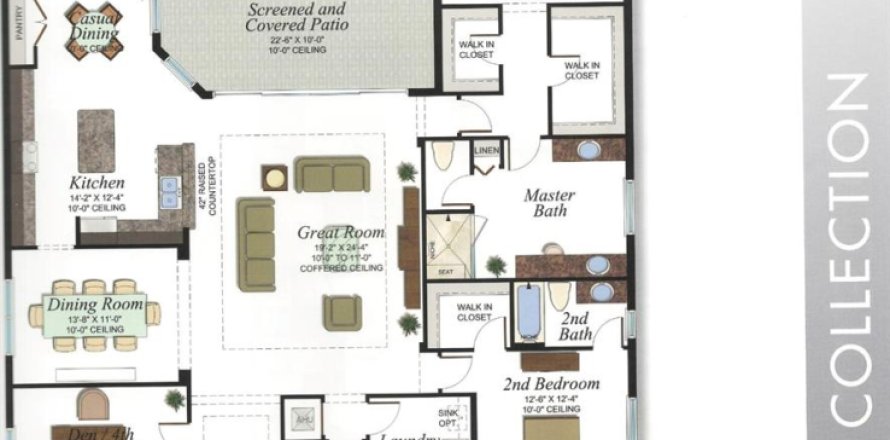 Villa ou maison à Port St. Lucie, Floride 3 chambres, 255.76 m2 № 2084566