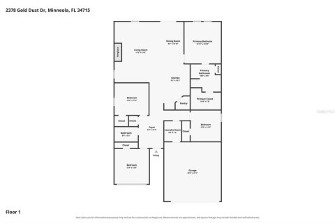 Villa ou maison à vendre à Minneola, Floride: 4 chambres, 177.07 m2 № 2408462 - photo 6