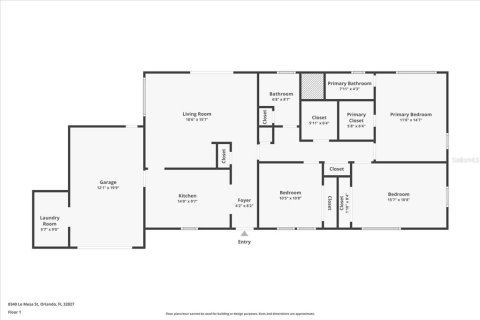 Casa en venta en Orlando, Florida, 3 dormitorios, 132.94 m2 № 1918226 - foto 25