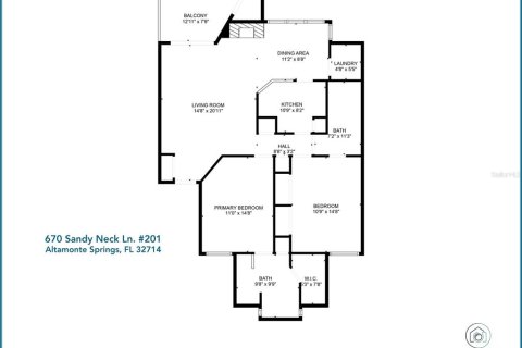 Condominio en venta en Altamonte Springs, Florida, 2 dormitorios, 108.7 m2 № 1853998 - foto 26