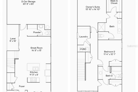 Villa ou maison à louer à Orlando, Floride: 3 chambres, 165.55 m2 № 2433347 - photo 9