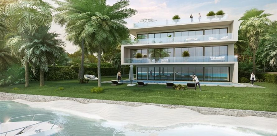 House in Sarasota, Florida 5 bedrooms, 673.36 sq.m. № 1873529