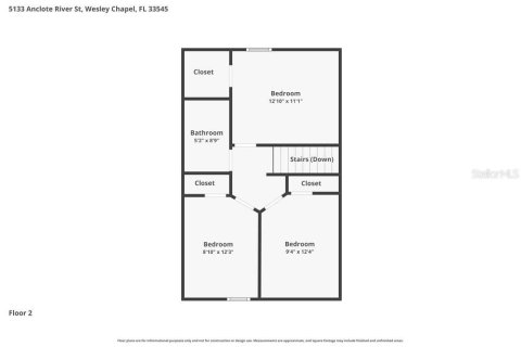 Villa ou maison à louer à Wesley Chapel, Floride: 4 chambres, 133.41 m2 № 2094598 - photo 3