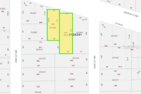 Terreno en venta en Winter Haven, Florida № 1911640 - foto 1
