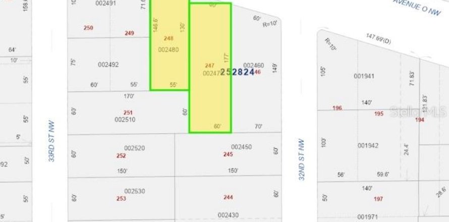 Terreno en Winter Haven, Florida № 1911640