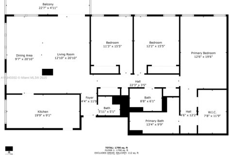 Condo in Hollywood, Florida, 3 bedrooms № 1834055 - photo 3
