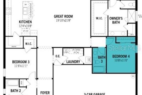 Villa ou maison à vendre à Clermont, Floride: 4 chambres, 211.63 m2 № 2349438 - photo 2