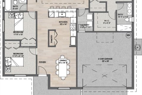 Casa en venta en Lehigh Acres, Florida, 4 dormitorios, 161.19 m2 № 1875347 - foto 20