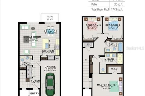 Adosado en venta en Sanford, Florida, 3 dormitorios, 135.45 m2 № 2299777 - foto 3