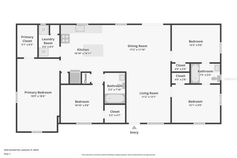 Casa en venta en Lakeland, Florida, 4 dormitorios, 134.62 m2 № 2157850 - foto 25