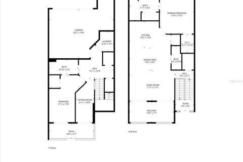 Touwnhouse à vendre à Venice, Floride: 2 chambres, 164.16 m2 № 2232140 - photo 6