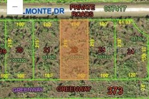 Land in Indian lake estates, Florida № 2163204