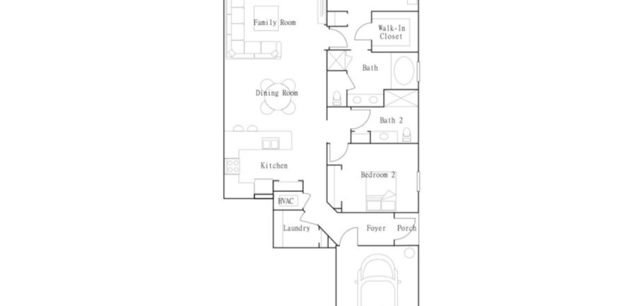 Townhouse in ChampionsGate - Luxury Resort Condominiums in Davenport, Florida 2 rooms, 145 sq.m. № 330501