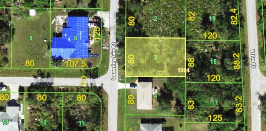Land in Port Charlotte, Florida № 2165586