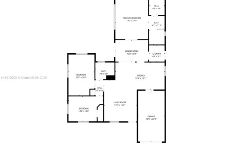 Casa en venta en El Portal, Florida, 3 dormitorios, 136.19 m2 № 1967028 - foto 20