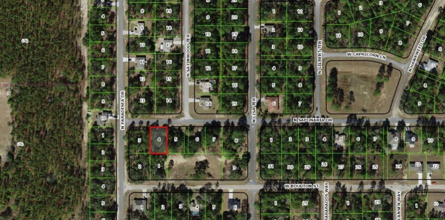 Land in Citrus Springs, Florida № 2161540