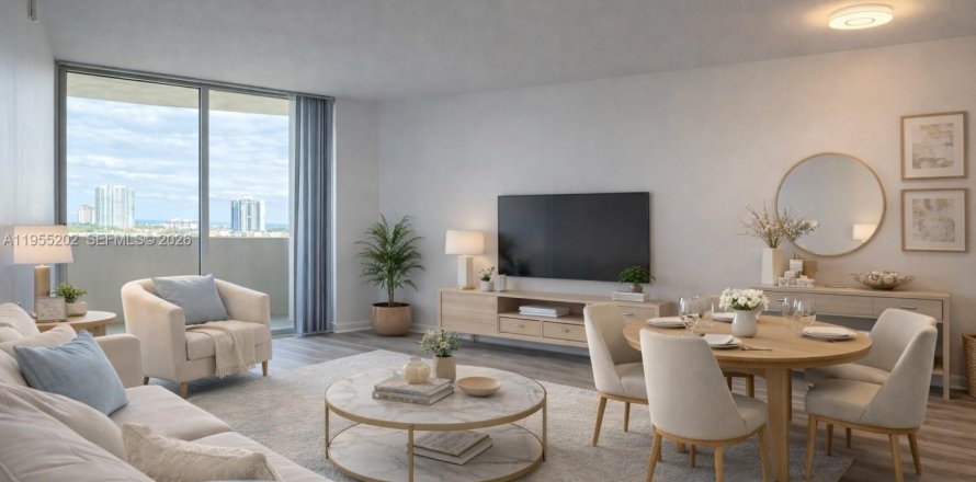 Condominio en Aventura, Florida, 1 dormitorio  № 2011087